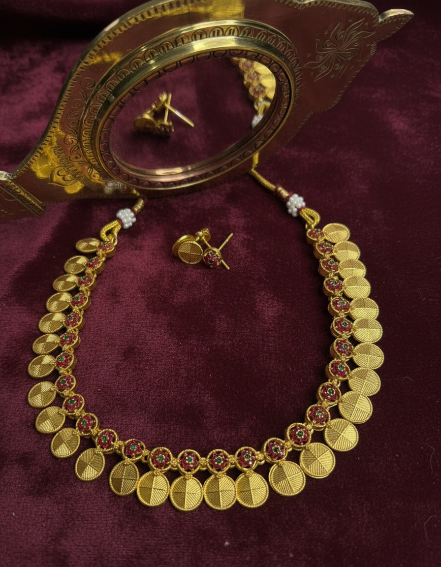 Antique Coin Nacklace Set