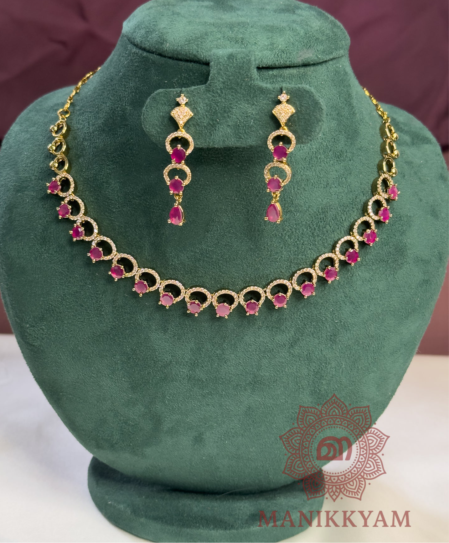 Victorian Ruby Necklace