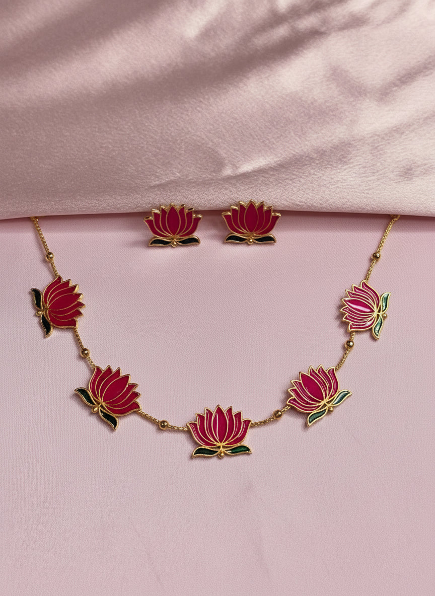 Lotus Necklace