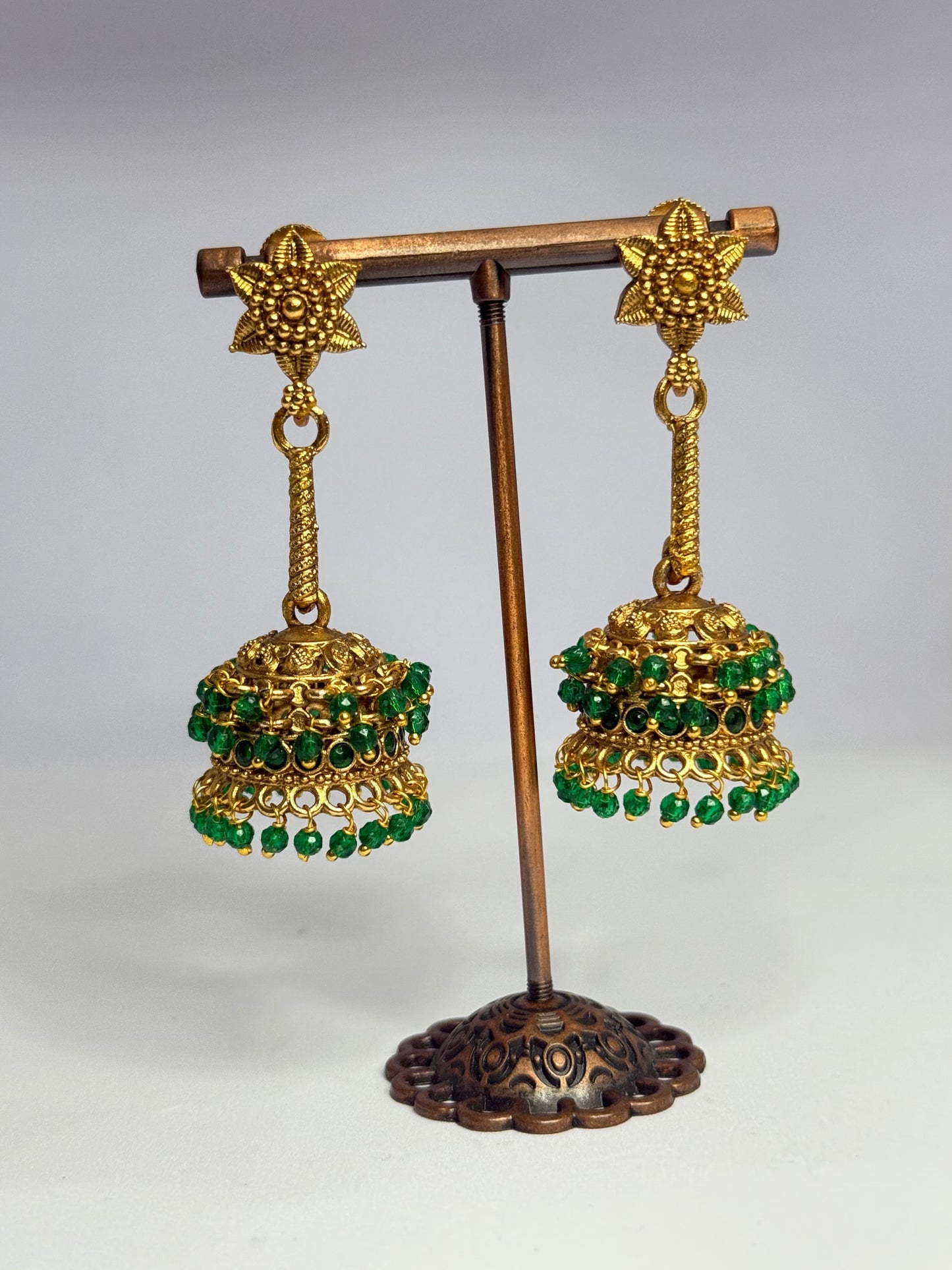 Emerald Chettinad Jhumka