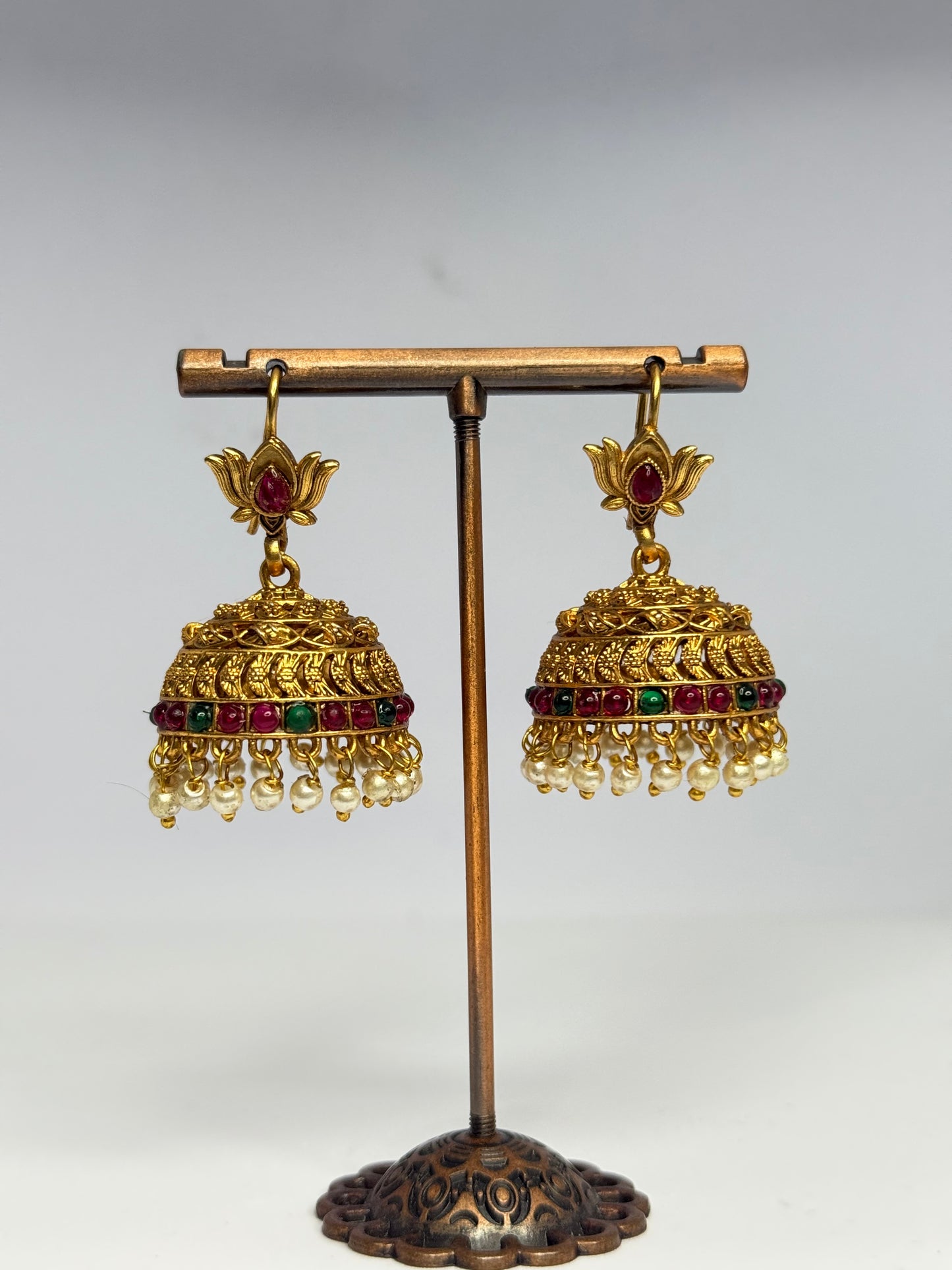 Hook Jhumka Multicoloured