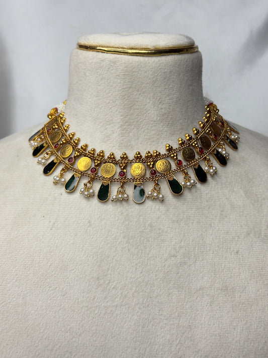 Kashi Nagapadam Short Neckpiece