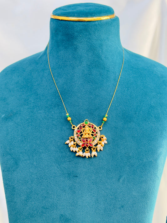 Invisible Lakshmi
Temple Necklace