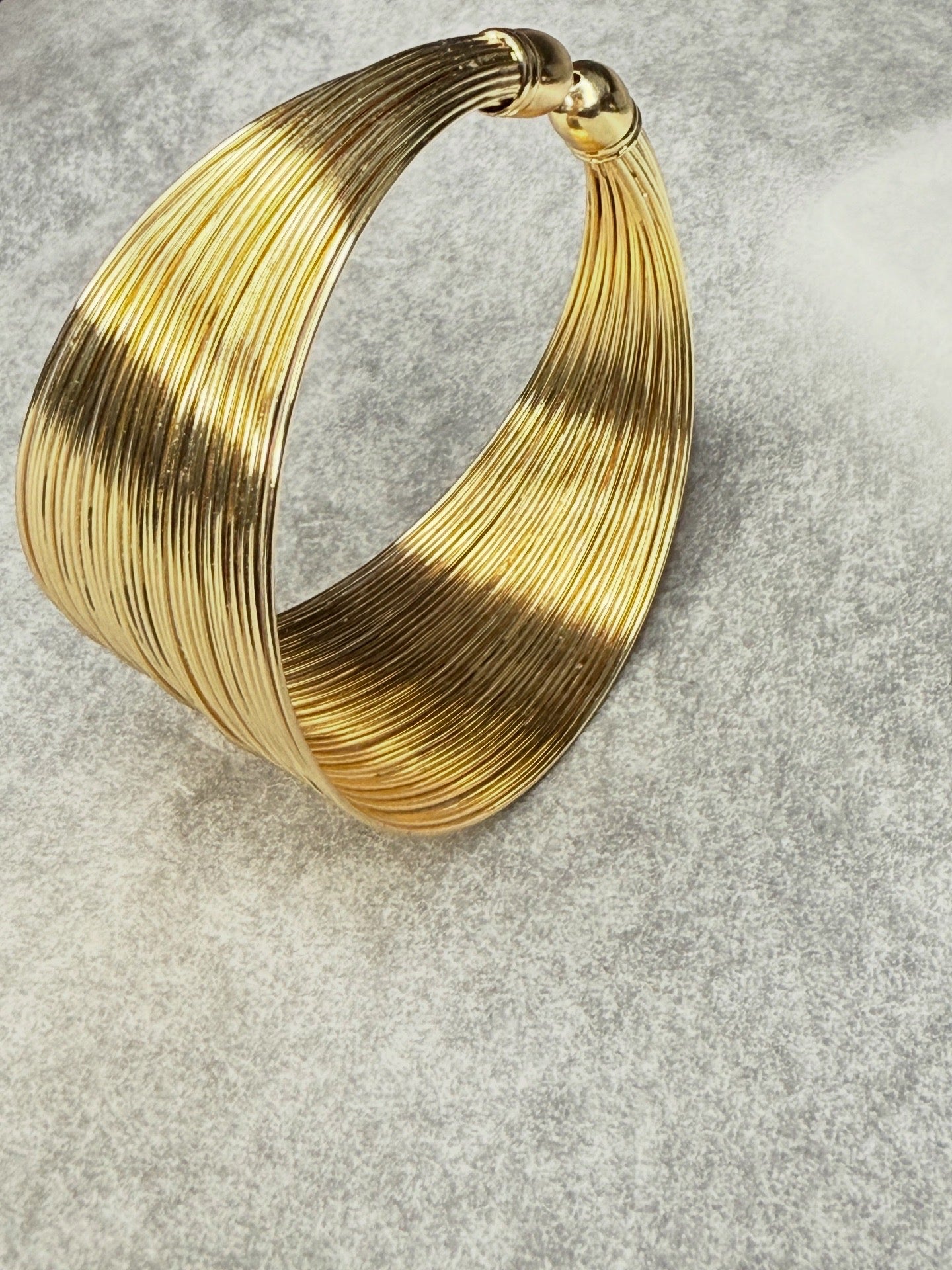 Stacked Elegance Hand Cuff