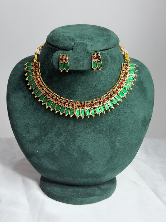 Kovai Palakka necklace set
