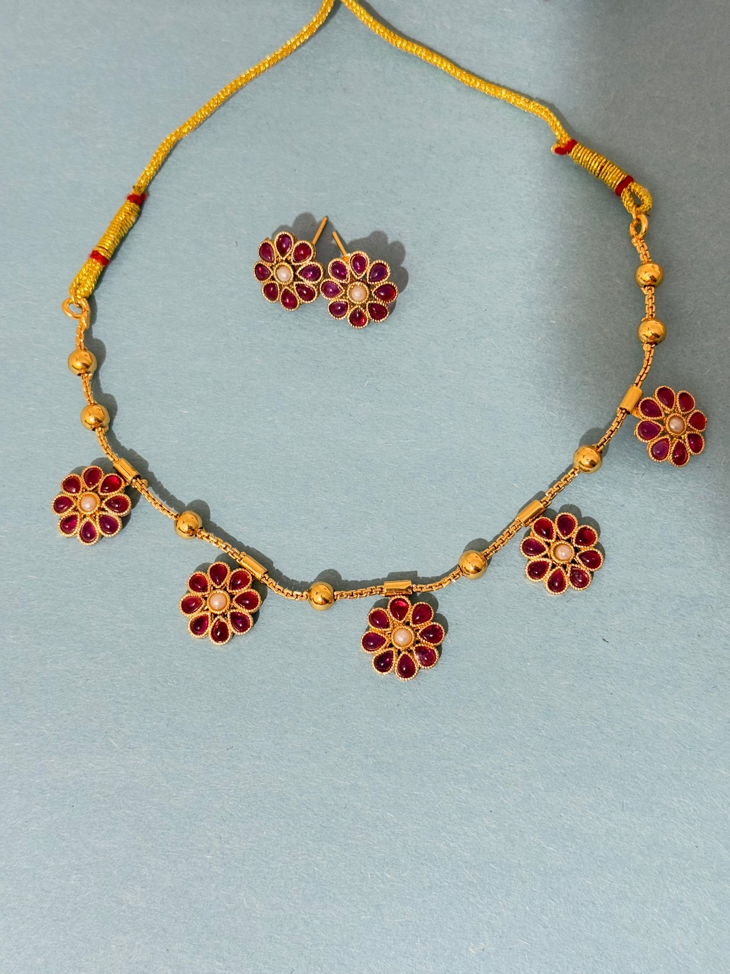 Classic Ruby Bloom Set