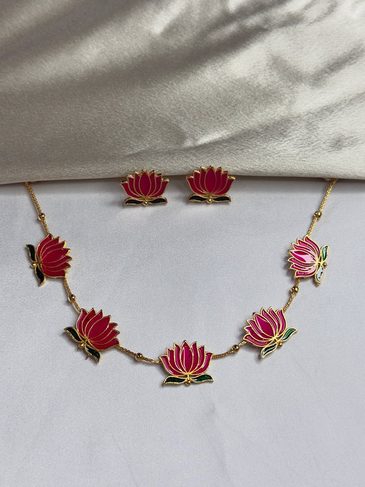Lotus Necklace
