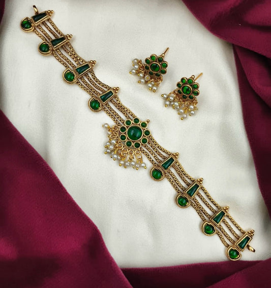 3 Layer Palakka Choker