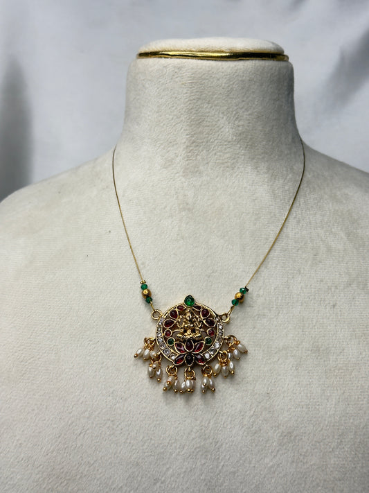 Invisible Lakshmi
Temple Necklace